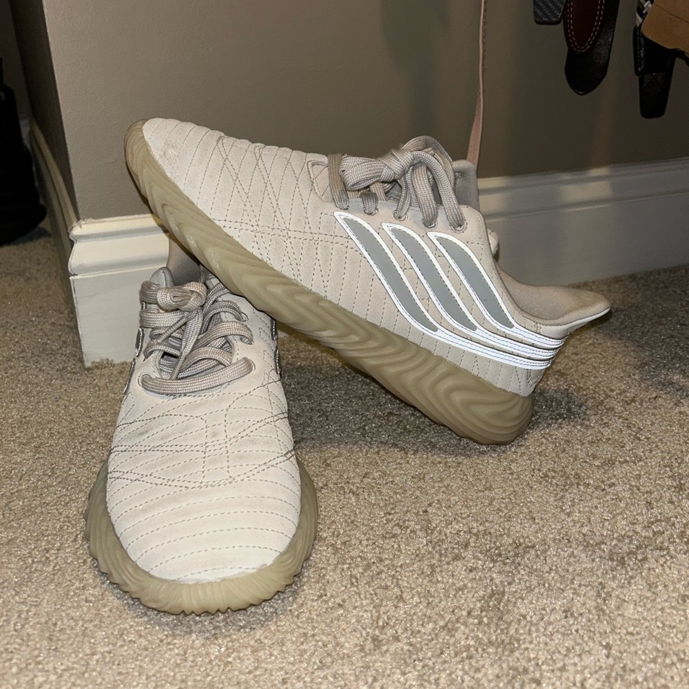 Adidas White and Grey Sneakers